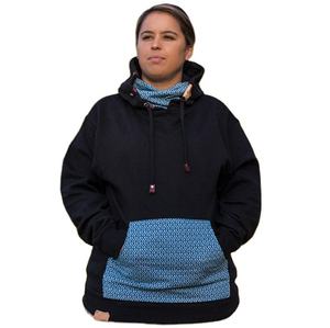 Breathable 2024 Custom Ninja <b>Hoodies</b> Half Face Hat High Neck Hoodie <b>Men</b> Solid <b>Black</b> Ninja Hoodie - Product Image 6