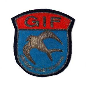 Parche de Insignia de Chevron para Hombro de Piloto de Avión, Bordado en Fieltro 3D, Personalizado, con Hilos Blancos, Rango de Piloto de Avión Árabe, Venta al por Mayor - Product Image 1