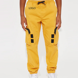 Sergé Cargo pantalon confortable respirant séchage rapide Logo personnalisé impression broderie/couleurs personnalisées tailles décontracté Streetwear 2026 - Product Image 1