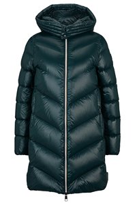 Veste d'hiver chaude imperméable, coupe-vent et respirante pour femme, avec col et manches amovibles, qualité supérieure, en coton matelassé. - Product Image 4