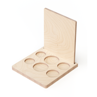 Exhibidor de Mesa LCD de Madera Italiana para Tiendas de Perfumes, Comercios Minoristas, Salas de Exposición, Metro y Aeropuerto - Uso en Interiores