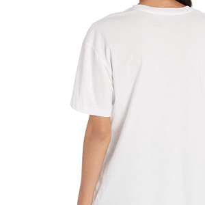 Camiseta lisa de algodón ajustada de secado rápido de manga corta para mujer, camisetas blancas de algodón de nuevo diseño para entrenamiento deportivo para mujer - Product Image 6