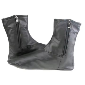 Custom Made Leather Foot Wear For <b>Men</b> New Style Winter Season Leather <b>Socks</b> In New Style wholesale price cheap rate - Product Image 4