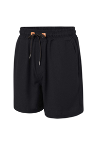 Pantalones cortos informales de punto de gofres para hombre de verano 2025, Color sólido, de longitud media, para gimnasio, atléticos, de secado rápido, transpirables, para entrenamiento al aire libre, ropa de playa - Product Image 6