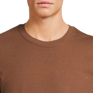T-shirts de sport pour hommes d'été, super doux, mélange de trois fibres, respirant, séchage rapide, manches courtes, personnalisable OEM - Product Image 4