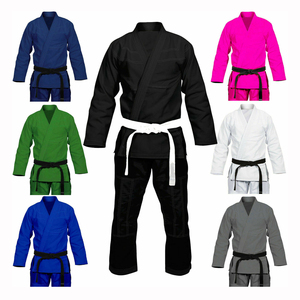 Alta calidad por encargo Jiu Jitsu brasileño Kimonos colección más grande colores Marcas Servicio OEM Judo Martial Material de algodón - Product Image 1