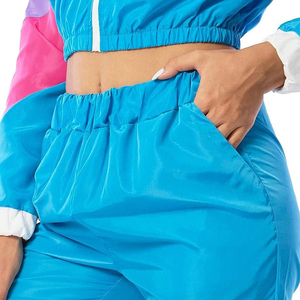 Gran oferta, venta al por mayor, cortavientos impermeable liso, marca para correr, deporte, cortavientos reflectante, conjuntos de chándales para mujer 2025 - Product Image 5