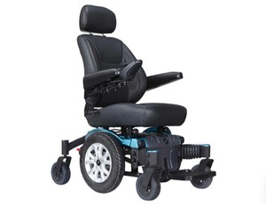 รถเข็นไฟฟ้าสำหรับทุกสภาพพื้นผิวแบบพับได้  พร้อมมอเตอร์คู่  สำหรับงานหนัก - Product Image 2