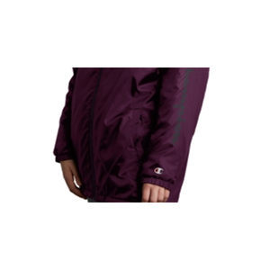 เสื้อแจ็คเก็ต Champion รุ่นผู้หญิง สีม่วง ไซส์ XX-Large แบบมีฮู้ด บุขนแกะ กันลม พร้อมปักโลโก้ตามสั่ง สำหรับฤดูใบไม้ร่วง - Product Image 3