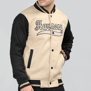 Qualité fine Produit le plus exigeant Hommes Varsity Baseball Veste Taille régulière Patchs de broderie Élégant Lettermen Veste - Product Image 2