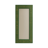 Miroir mural grand format en bois doré de qualité supérieure, style moderne minimaliste, avec sculptures à la main, pour la décoration de la maison, Bar Mitzvah, chambre à coucher, salon