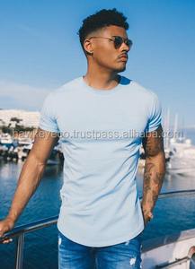 Camiseta con serigrafía personalizada Heavyweight 230gsm 100% algodón liso Dtg Print heavyweight camiseta de hombre de gran tamaño de alta calidad - Product Image 2