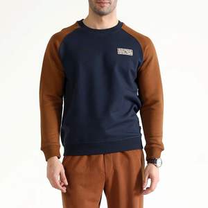 Sudadera Unisex de Cuello Redondo al por Mayor, 350GSM, 100% Algodón, Talla Grande, Estampado en Serigrafía, Sudadera con Cuello Redondo para Hombre, Sudadera con Capucha - Product Image 1