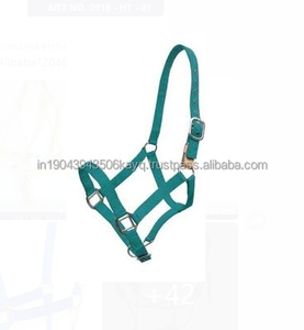 Conception de produits équestres solide réglable personnalisé équitation cuir PVC licou cuir durable équitation licou - Product Image 1