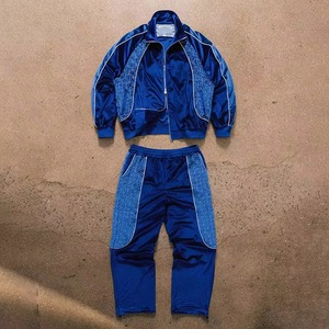 Vente en gros de vestes polaires réversibles unisexes pour enfants, personnalisées, vintage, 100% coton, coupe-vent, écologiques, à capuche et avec cordon de serrage - Product Image 1