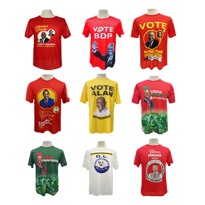 Camisetas de la campaña electoral de Uganda 2026 | Logotipo de fiesta personalizado | Producción rápida | Directo de fábrica - Product Image 5