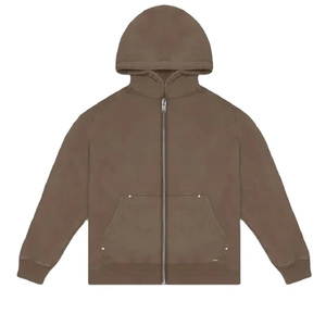 Sudadera con capucha recortada de algodón 100% con Terry francés para hombre de gran tamaño personalizada, estilo de otoño, uso disponible 3XL 6XL, forro polar - Product Image 3