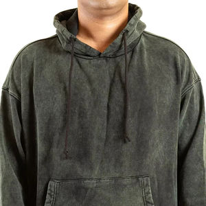 Survêtement de qualité supérieure pour hommes, dernier style, avec tissu respirant et taille élastique, délavé à l'acide - Product Image 6