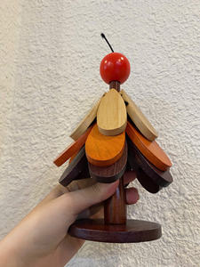 Handmade Wooden Tree <b>Coaster</b> from Vietnam Using Natural Wood Grain Material for <b>Drinks</b> Placement Simple Home Decor - Product Image 4