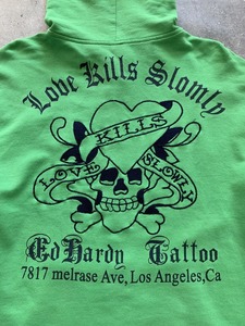 เสื้อโค้ทสีดำทรงหลวมแบบสั่งทำมีฮู้ดแผ่นผ้ากำมะหยี่มีซิปตัวอักษรสีพื้นปักลาย450GSM - Product Image 3