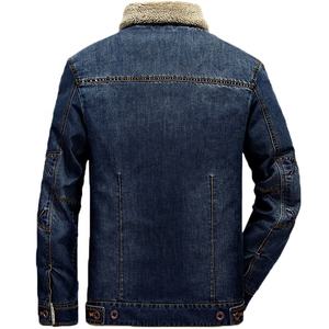 Direct d'usine fait sur mesure en coton à manches longues impression personnalisée Denim Jean Veste hommes Jeans Manteau Denim Offre Spéciale Produit - Product Image 2