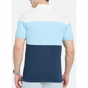 เสื้อโปโลผู้ชายสีพื้นเสื้อโปโลระบายอากาศ - Product Image 2