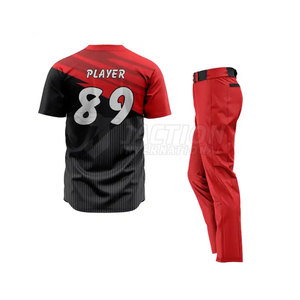 Customized Lightweight Breathable Quick Dry 100% Polyester <b>Baseball</b> Softball Uniform <b>Sets</b> for Men Custom Sizes Logo Competitive - Product Image 2