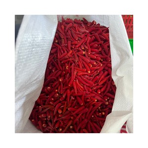 Piments rouges surgelés de qualité supérieure, congelés à froid (IQF), en vrac, 10 kg, du Vietnam, pour une excellence culinaire, sans produits chimiques - Product Image 1