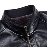 Jaket kulit Pu kulit sapi pria wanita, kualitas Premium gaya kulit sapi untuk wanita
