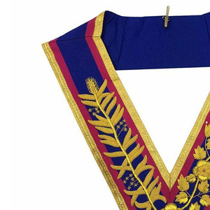 ปลอกคอมาใหม่ปลอกคออิฐแบบปรับได้ปลอกคอ Masonic เย็บปักสีตามสั่ง - Product Image 6