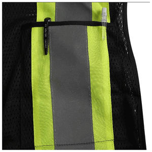 Chaleco Reflectante de Seguridad Personalizado para Exteriores, Suministro de Fábrica, Verde, Económico - Product Image 3