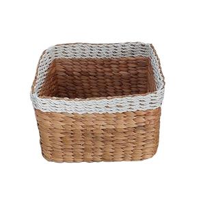 Cesta de Almacenamiento Decorativa para el Hogar de Jacinto de Agua, Cesta de Almacenamiento Hecha a Mano, Venta al por Mayor, Ecológica, Hecha en Vietnam - Product Image 6
