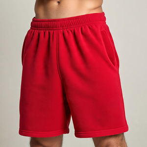 Shorts de jogging décontractés pour hommes, taille mi-haute, en polyester/coton écologique, imprimés, style streetwear, vente en gros OEM - Product Image 6