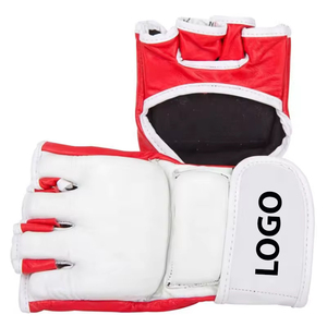 Vente à chaud Gants professionnels de grappin de MMA et de boxe Logo personnalisé Vente en gros en cuir Protection UV de haute qualité pour une utilisation en salle de sport - Product Image 3