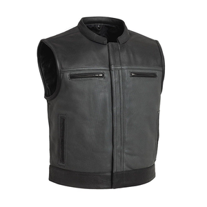 Nuevo Chaleco de Cuero de Dos Tonos de Alta Calidad para Hombre, Talla Grande, Sin Mangas, con Calefacción para Invierno, Bolsillos Delanteros, Transpirable y de Secado Rápido - Product Image 1