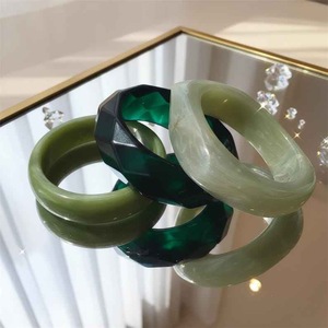 Bracelets et joncs en résine pour femmes, nouvelle collection, bijoux de style ange pour les fêtes et les mariages, haute qualité - Product Image 5