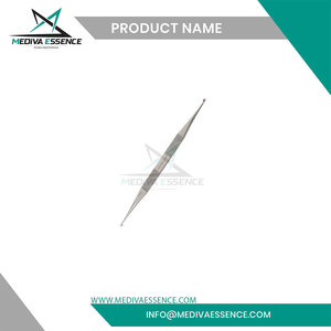Cureta de estribo de Casa de instrumentos quirúrgicos ortopédicos con copas ovaladas de doble punta - Product Image 4