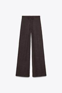 Vente en gros d'ensemble pour femme élégante survêtement à jambes larges personnalisé deux pièces pantalon de survêtement à jambes larges personnalisable ensemble à capuche à double fermeture éclair - Product Image 5