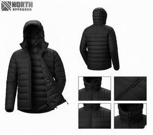 2025 nuevo modelo gran oferta invierno burbuja Puffer Varsity chaqueta Xl abrigo con capucha para hombres y mujeres hecho en Pakistán moda para hombres - Product Image 2