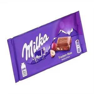 Las Mejores Barras de Chocolate con Leche Milka de 300 g, 100 % Leche Alpina, Dulces Trufas de Frutas Sólidas para Venta y Exportación - Product Image 2