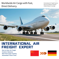 Carga Aérea Urgente desde China, Entrega de 3 a 5 Días Puerta a Puerta DDP, Servicio de Transporte de China a Alemania