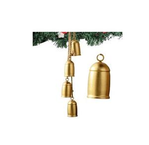 Premium handcrafted brass <b>cow</b> <b>bells</b> with spiritual symbolism rustic charm and decorative elegance for any festive setup - Product Image 1