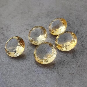Piedra Preciosa de Citrino Natural de Alta Calidad, Corte Facetado, Color Amarillo, Forma Calibrada, Tamaños Personalizados Disponibles al por Mayor, Gemas Mehrajudin - Product Image 1