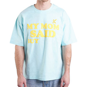 เสื้อยืดโอเวอร์ไซส์ผู้ชายทรงปกติ ดีไซน์สตรีทแวร์ทันสมัย ผ้าฝ้าย 100% ระบายอากาศได้ดี แห้งเร็ว สวมใส่สบาย - Product Image 1