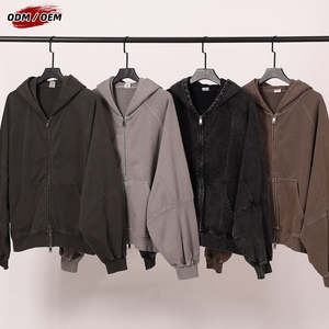 Sweats à capuche de qualité supérieure 300 GSM sweats unisexe en gros usine directe impression de Logo personnalisé en vrac vêtements de sport confortables - Product Image 4