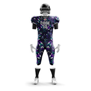 Hot Sale Custom Logo American <b>Football</b> Jersey Set for Boys Factory Rate Breathable Uniforms Plus Size Low <b>Price</b> Short Sleeves - Product Image 5