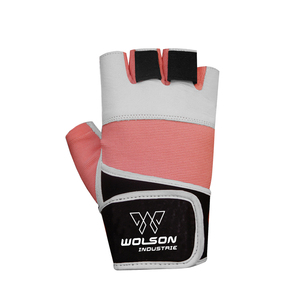 Guantes de entrenamiento de neopreno unisex, guantes de gimnasio con logotipo personalizado para entrenamiento físico de mujer, levantamiento de pesas, Material de cuero al por mayor - Product Image 2