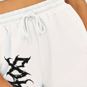 <b>Men</b> Casual <b>Shorts</b> Spandex/Polyester <b>Fleece</b> Sweat Jogger Quick Dry Drawstring Closure Mid Waist Training Running Gym <b>Shorts</b> - Product Image 3