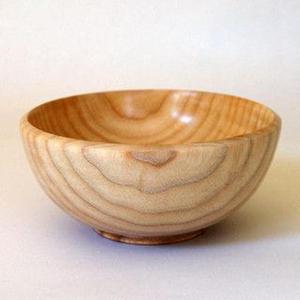 Picnic Camping Cookie Dish Bowl Mango Madera natural Pasta Fideos Cuencos Logotipo personalizado Artesanías Cuencos para servir Precio al por mayor - Product Image 3