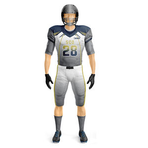 Nom de l'équipe numéro ensemble d'uniformes d'entraînement sportif hauts de football américain maillot de football américain - Product Image 5